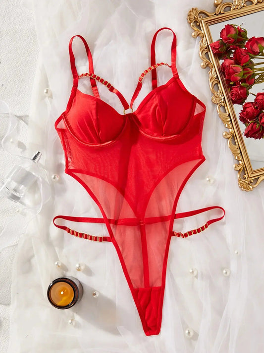 Dare To Feel Bold Teddies Lacy Bliss0212 Lingerie & Intimates