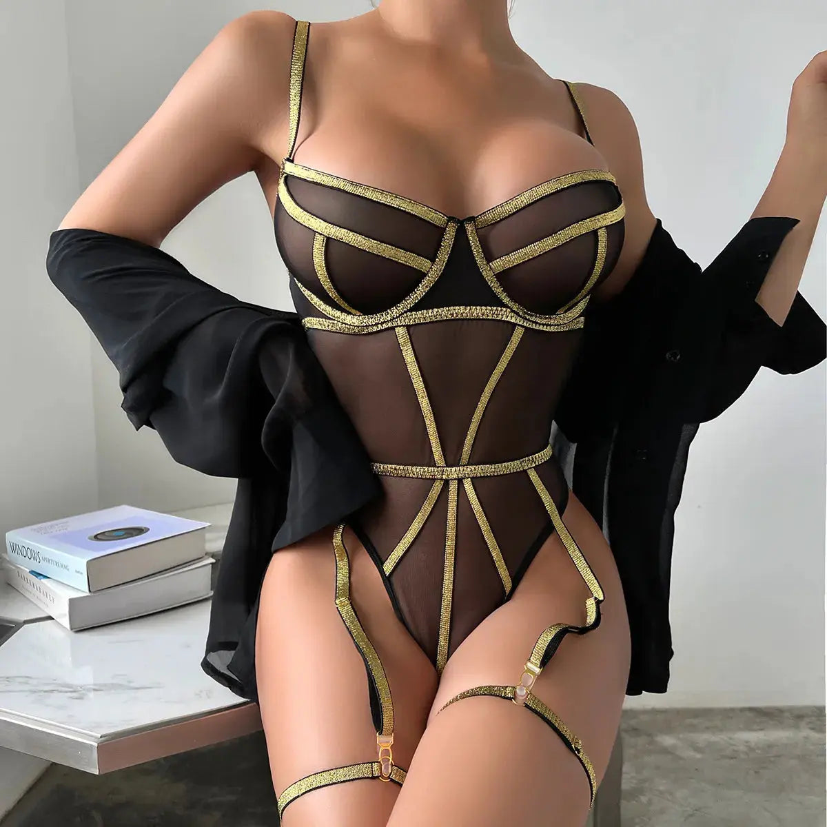 Dancing On The Tables Teddies Lacy Bliss Lingerie & Intimates
