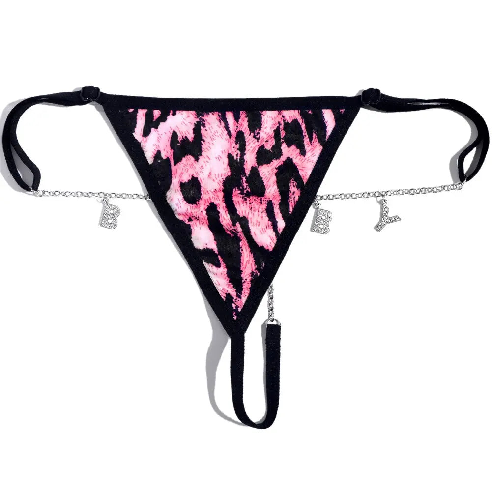 Lacy Bliss™ Naughty Whispers Lace Thong CARAQUET g-string