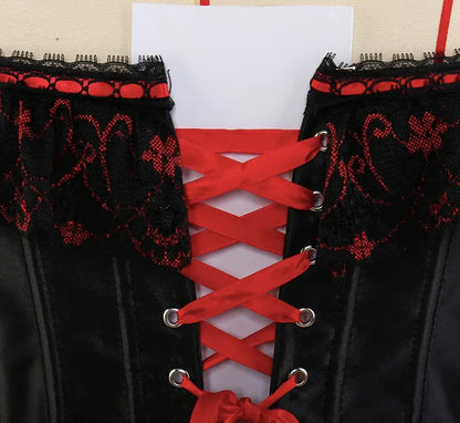 Lacy Bliss™ Model CT412 LORETTA LACE LINGERIE OVERBUST CORSET