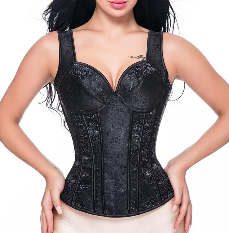 Lacy Bliss™ Model CT417 LORETTA LACE LINGERIE OVERBUST CORSET