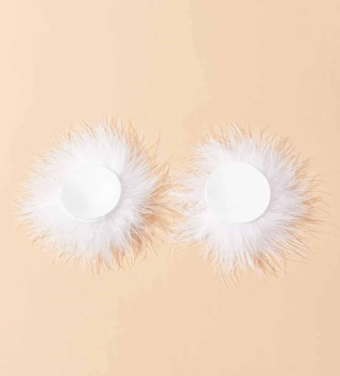 Lacy Bliss™ Faux Fur Pasties Lavah Intimates pasties