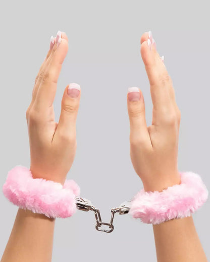 Lacy Bliss™ Furry Handcuffs Lavah Intimates