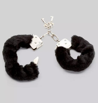 Lacy Bliss™ Furry Handcuffs Lavah Intimates
