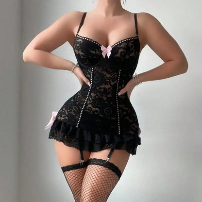 Daring Desire Lingerie Lacy Bliss0212 Lingerie & Intimates