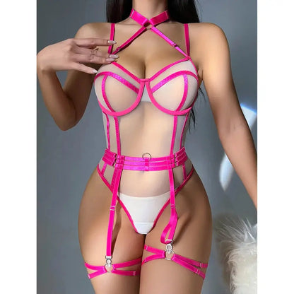 Lacy Bliss™ Model BS105 ECTOOKO Bodysuit