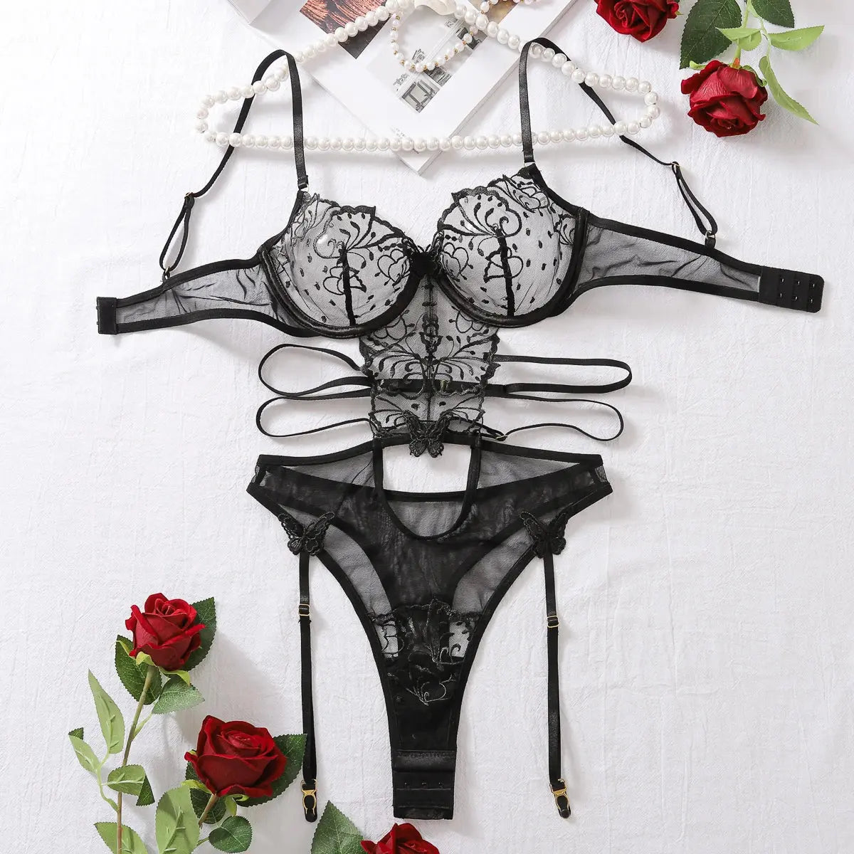 I Miss You So Badly Teddies Lacy Bliss0212 Lingerie & Intimates