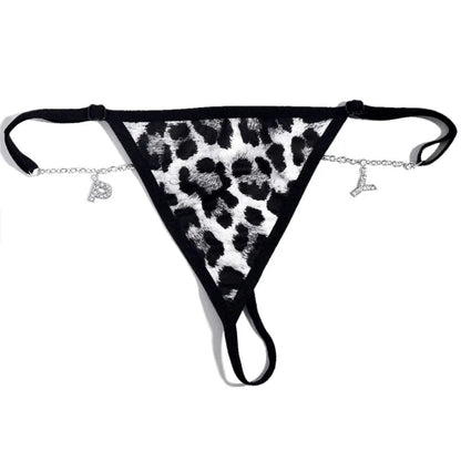 Lacy Bliss™ Naughty Whispers Lace Thong CARAQUET g-string