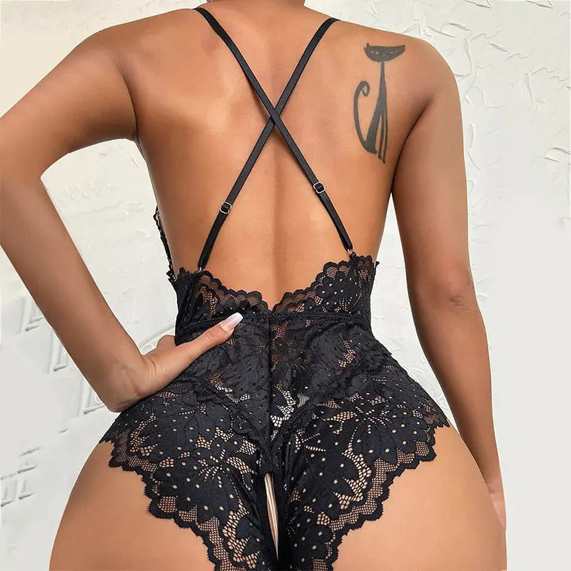 Lacy Bliss™ Model LT259 LQYCSX Official Store Lace Teddy