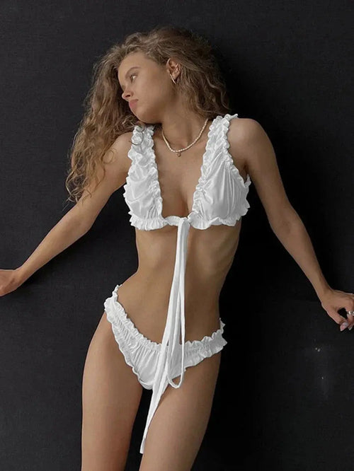 Hazy Midnight Dream Bra Set Lacy Bliss0212 Lingerie & Intimates