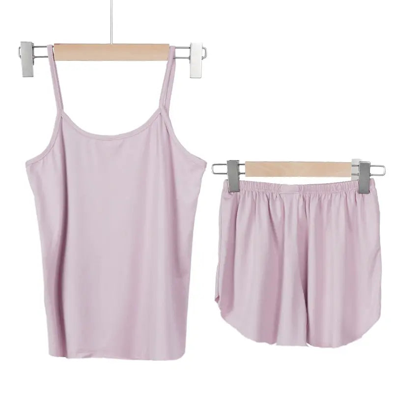 Under The Sheets With You Pajamas Set Lacy Bliss Sleeping Wear