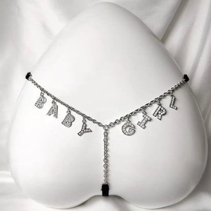 Lacy Bliss™ Naughty Whispers Lace Thong CARAQUET g-string
