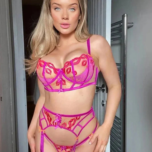 Flows Right To You Lingerie Set Lacy Bliss0212 Lingerie & Intimates