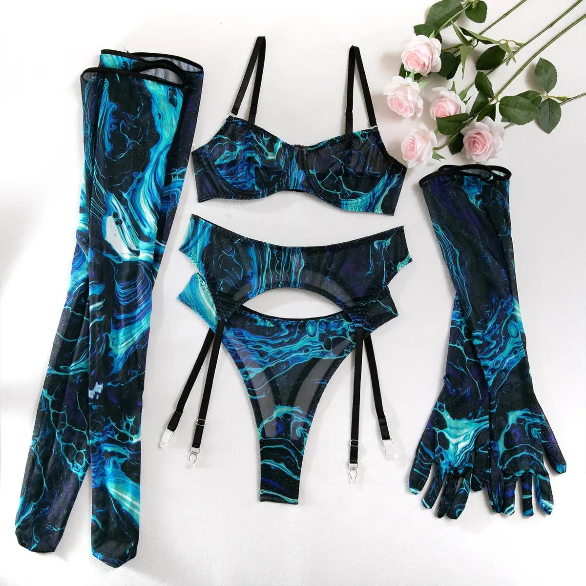 Articulating All That Pain Lingerie Lacy Bliss0212 Lingerie & Intimates
