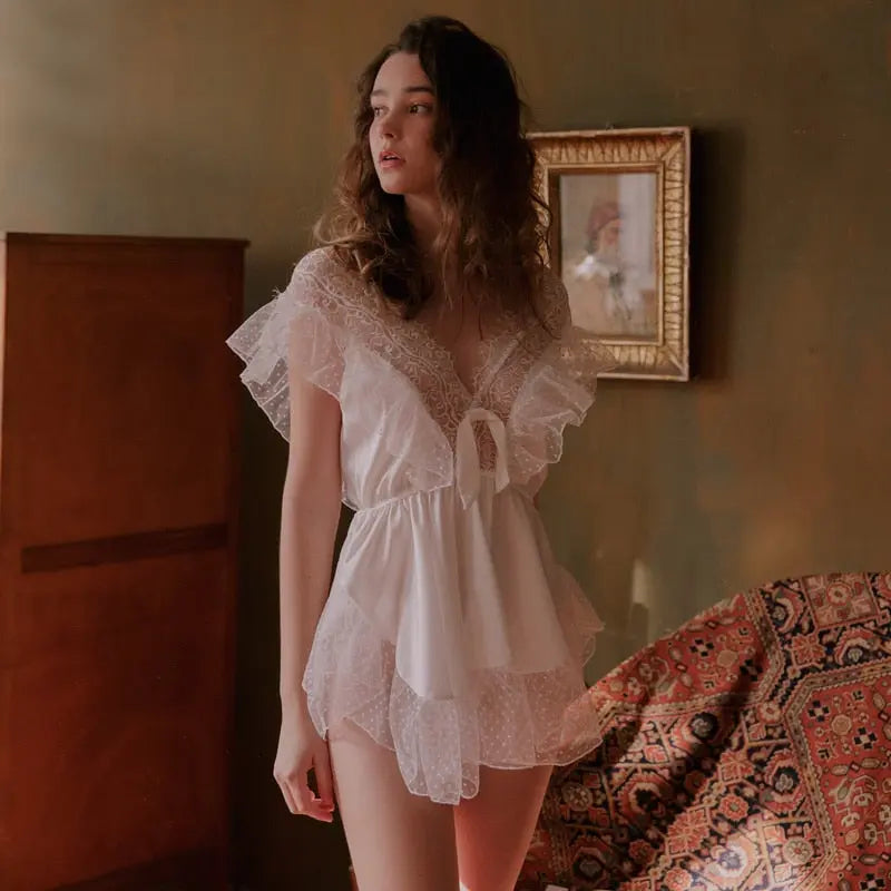 From This Moment Nightdress Lacy Bliss Sleeping Wear