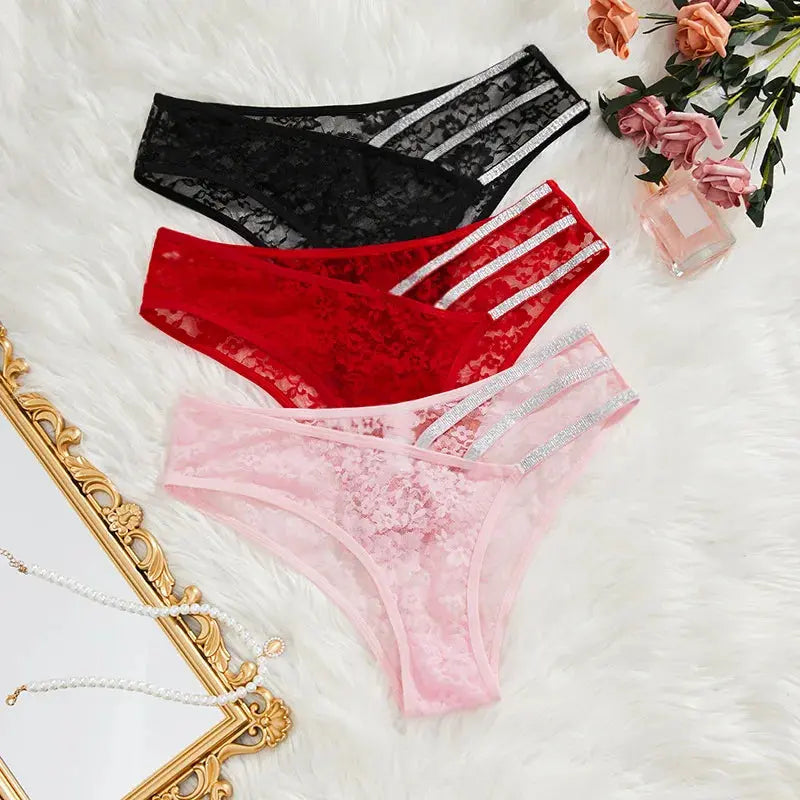 Lacy Bliss™ Velvet Vibes Briefs Lacy Bliss