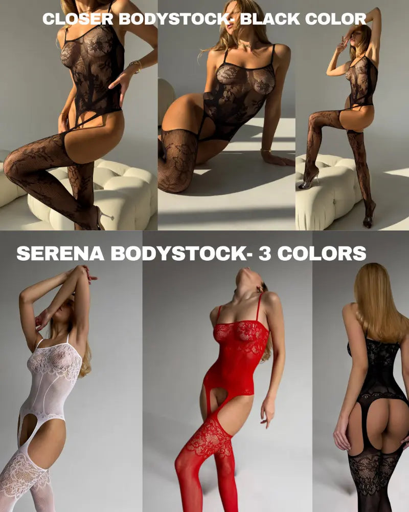 Serena Bodystock Lacy Bliss