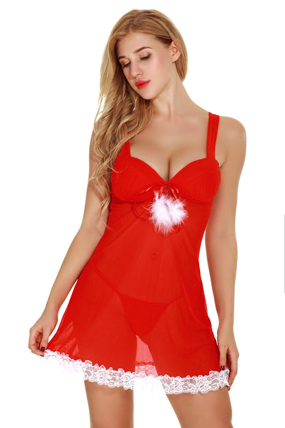 Santa's Midnight Treat Chemise