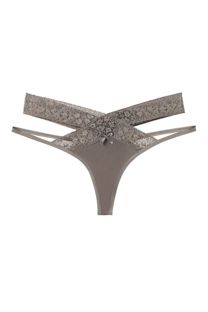 Strappy Side Lace Thong