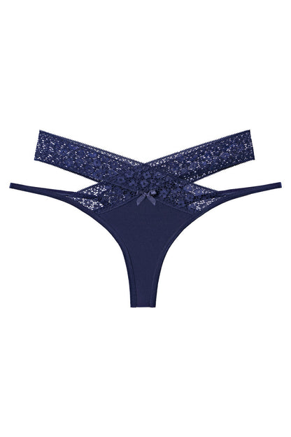 Strappy Side Lace Thong