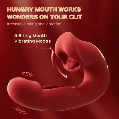 💥2025G Helios Spot Vibrator: 7 Modes for Clitoral Stimulation, Thrusting Dildo & Anal Play Nighty