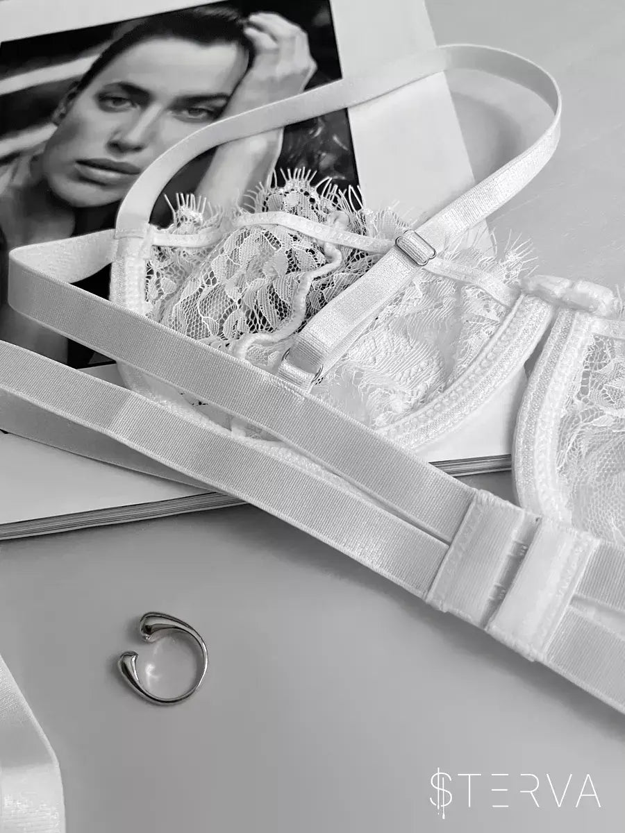 Lacy Bliss™ Lace Fairy Embroidery Push-Up Lingerie Set Lacy Bliss Lingerie Set