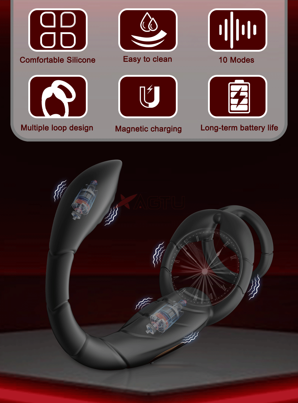 💥 2025 Limited 70% OFF 🔥 Prostate Stimulator Butt Plug with Ring LACYMATE®