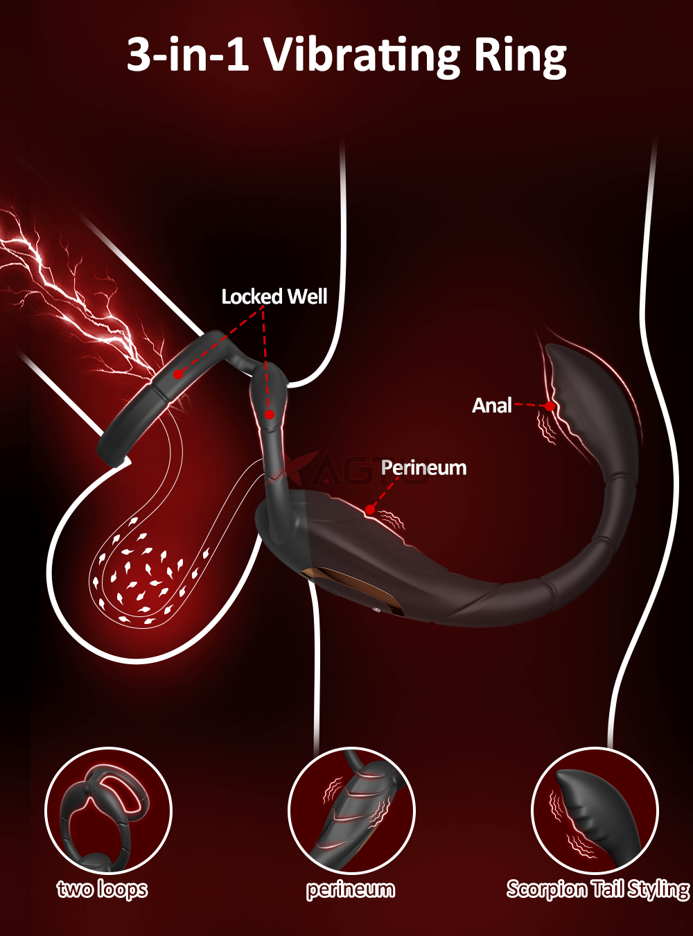 💥 2025 Limited 70% OFF 🔥 Prostate Stimulator Butt Plug with Ring LACYMATE®