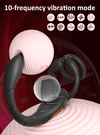 💥 2025 Limited 70% OFF 🔥 Prostate Stimulator Butt Plug with Ring LACYMATE®