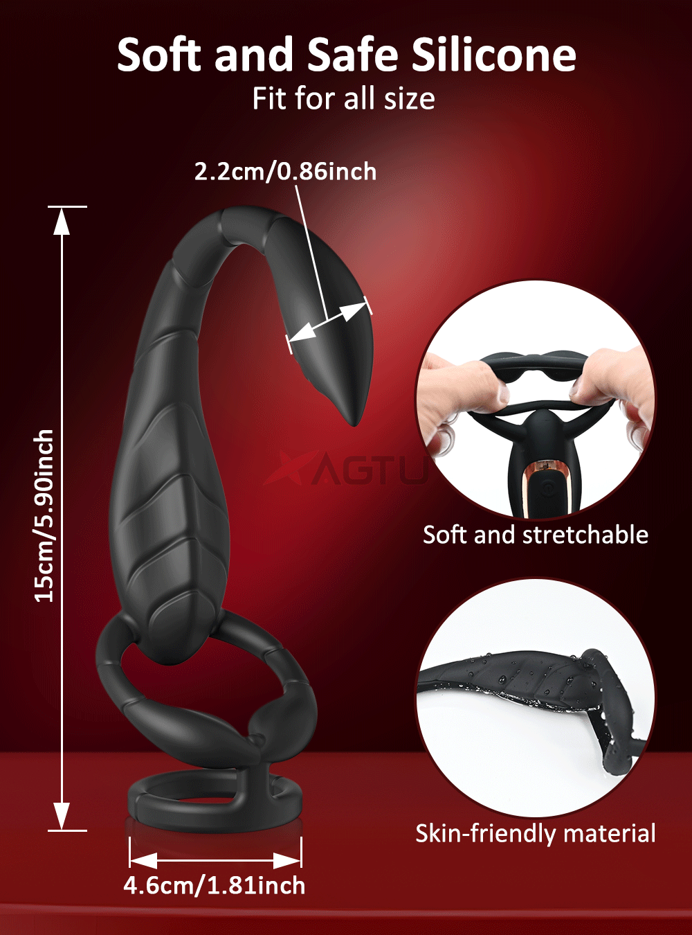 💥 2025 Limited 70% OFF 🔥 Prostate Stimulator Butt Plug with Ring LACYMATE®