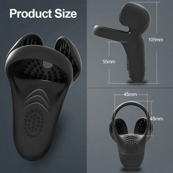 💥2025 NEW Penis Ring with Prostate and Ball Vibrator for Stronger Erections Nighty