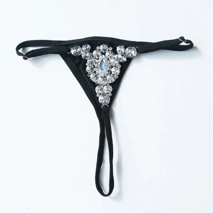 Lacy Bliss™ Rhinestones Thong Lacy Bliss Panties