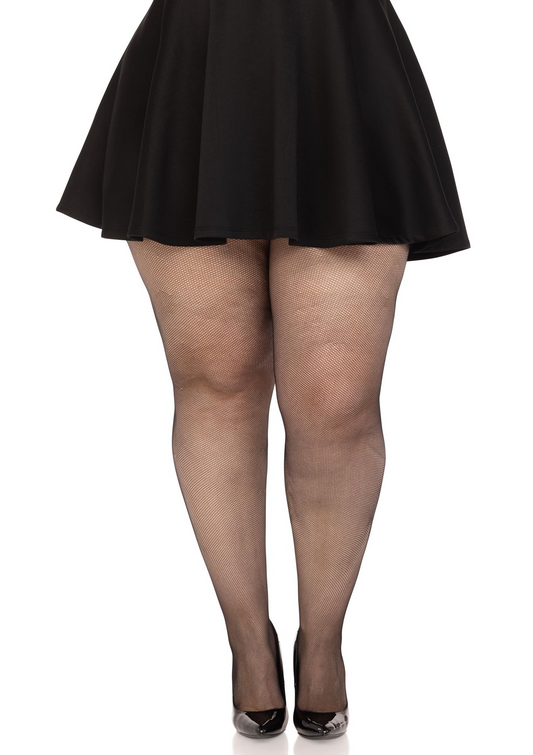 Lacy Bliss™ Plus Elastane Micro Net Tights Leg Avenue Hosiery
