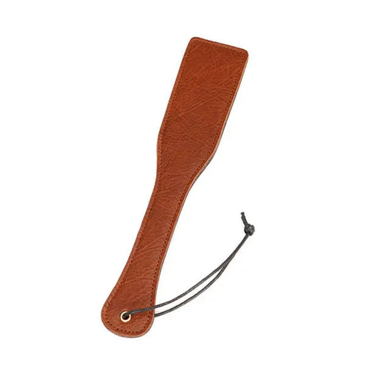 Lacy Bliss™ Brown Leather Paddle Lavah Intimates harness