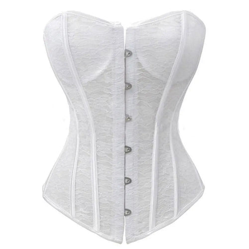 Lacy Bliss™ Model CT448 LORETTA LACE LINGERIE OVERBUST CORSET