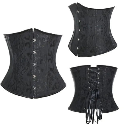 Lacy Bliss™ Model UC605 LORETTA LACE LINGERIE Underbust Corset