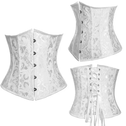 Lacy Bliss™ Model UC605 LORETTA LACE LINGERIE Underbust Corset