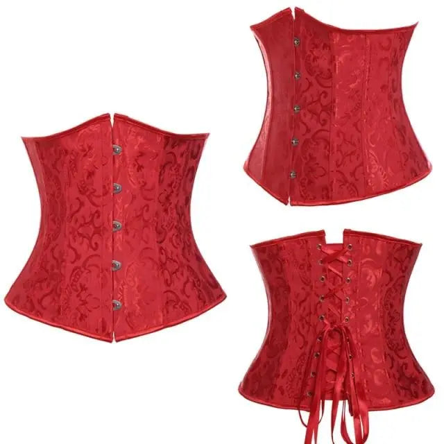 Lacy Bliss™ Model UC605 LORETTA LACE LINGERIE Underbust Corset