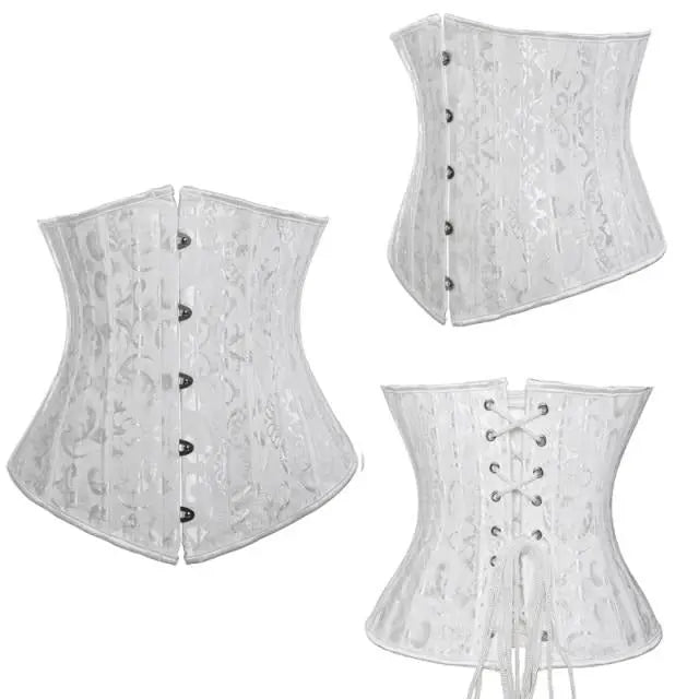 Lacy Bliss™ Model UC606 LORETTA LACE LINGERIE Underbust Corset