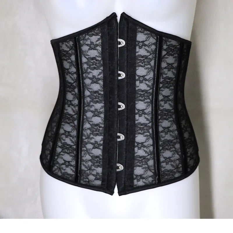 Lacy Bliss™ Model UC616 LORETTA LACE LINGERIE Underbust Corset