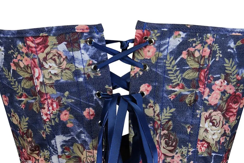 Lacy Bliss™ Model CT446 LORETTA LACE LINGERIE OVERBUST CORSET