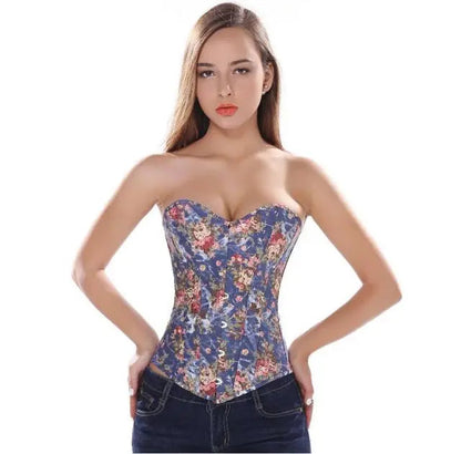 Lacy Bliss™ Model CT446 LORETTA LACE LINGERIE OVERBUST CORSET