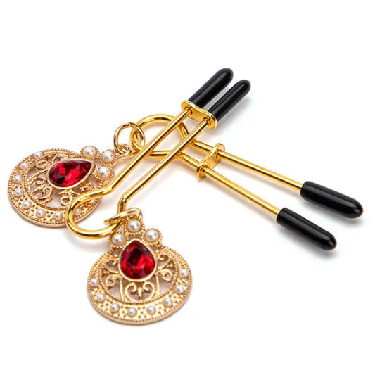 Lacy Bliss™ Heiress Nipple Clamps Lavah Intimates