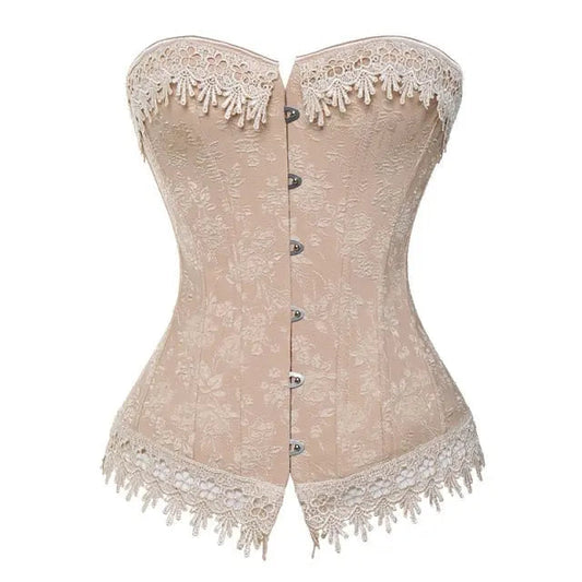 Lacy Bliss™ Model CT404 LORETTA LACE LINGERIE OVERBUST CORSET