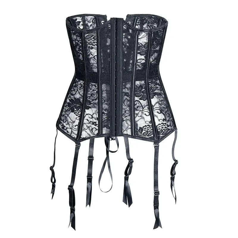 Lacy Bliss™ Model UC604 LORETTA LACE LINGERIE Underbust Corset