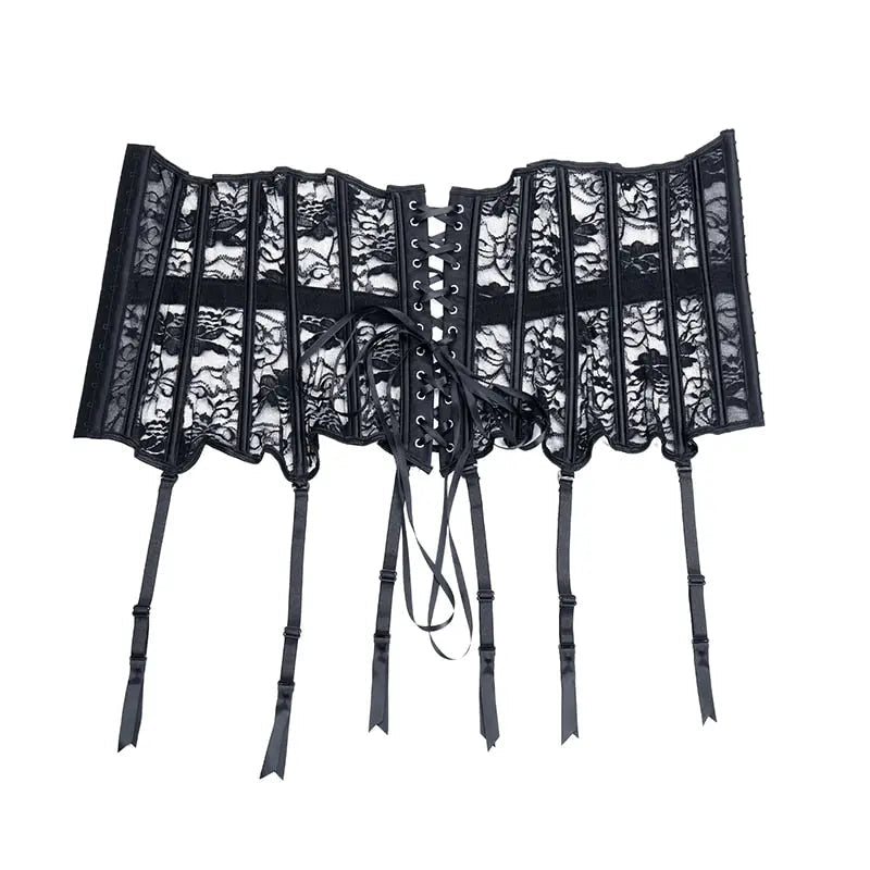 Lacy Bliss™ Model UC604 LORETTA LACE LINGERIE Underbust Corset