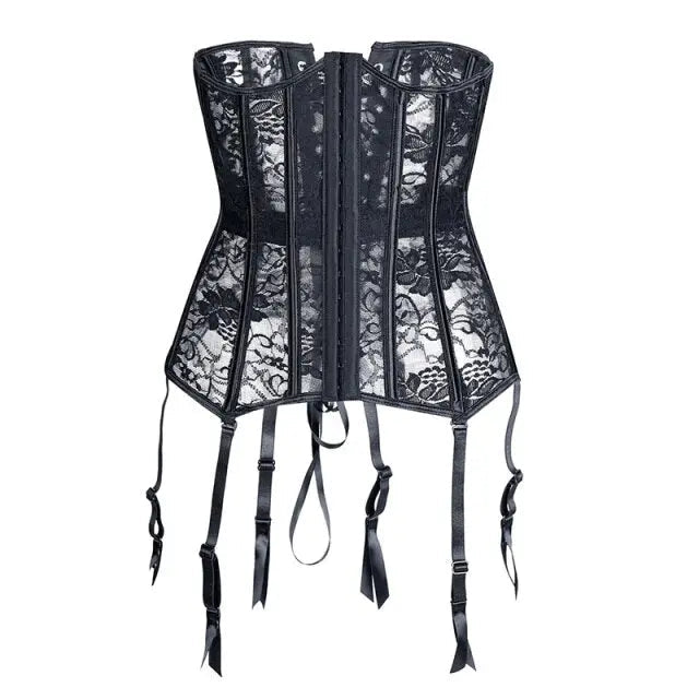 Lacy Bliss™ Model UC604 LORETTA LACE LINGERIE Underbust Corset