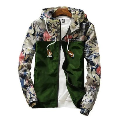 Floral Windbreaker Lacy0301Goth