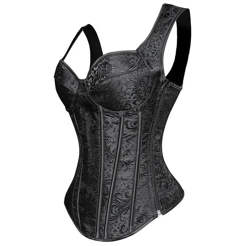 Lacy Bliss™ Model CT417 LORETTA LACE LINGERIE OVERBUST CORSET