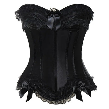 Lacy Bliss™ Model CT410 LORETTA LACE LINGERIE OVERBUST CORSET